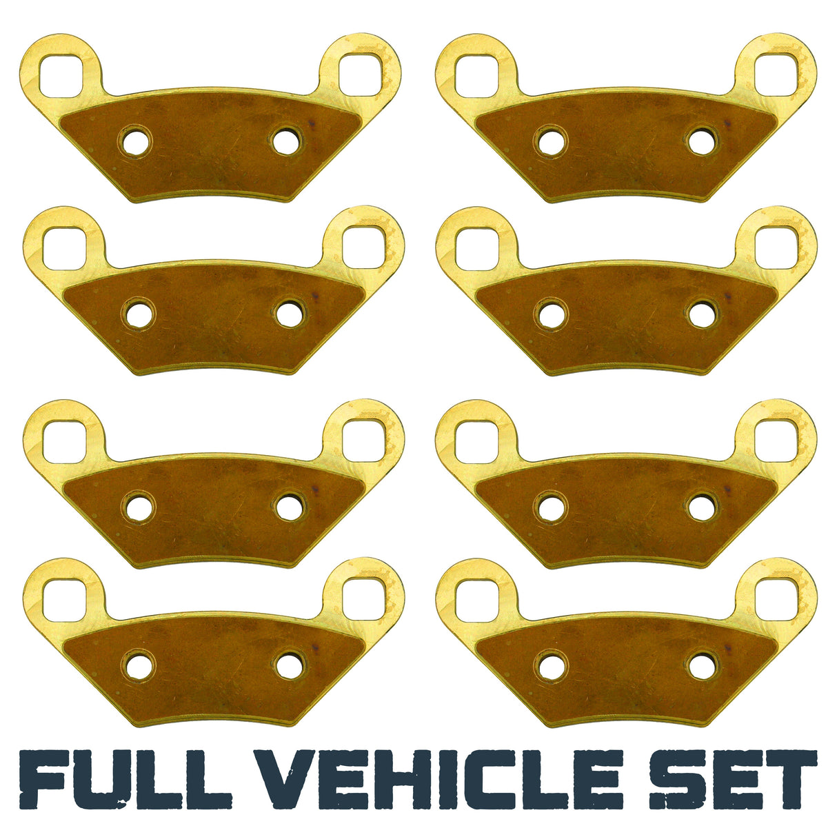 Polaris Sportsman XP 1000/Touring XP 1000/850 High Lifter/X2 550 2010-2026 Brass Brake Pad Set Traild