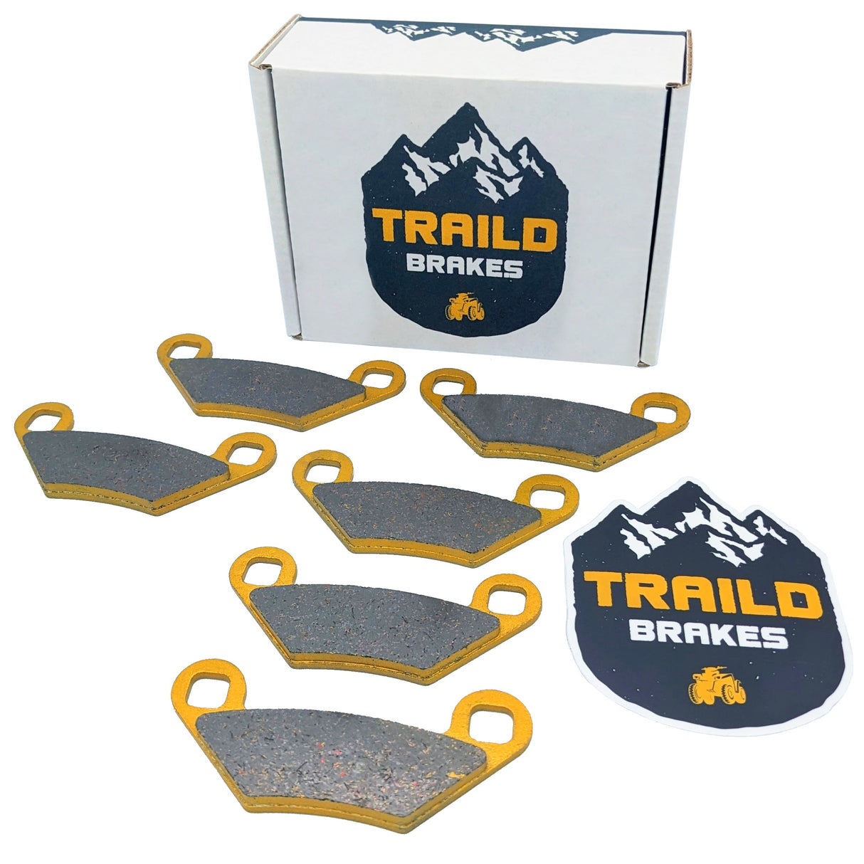 Polaris Sportsman 850/570/550/450 2009-2026 Ceramic Brake Pad Set Traild