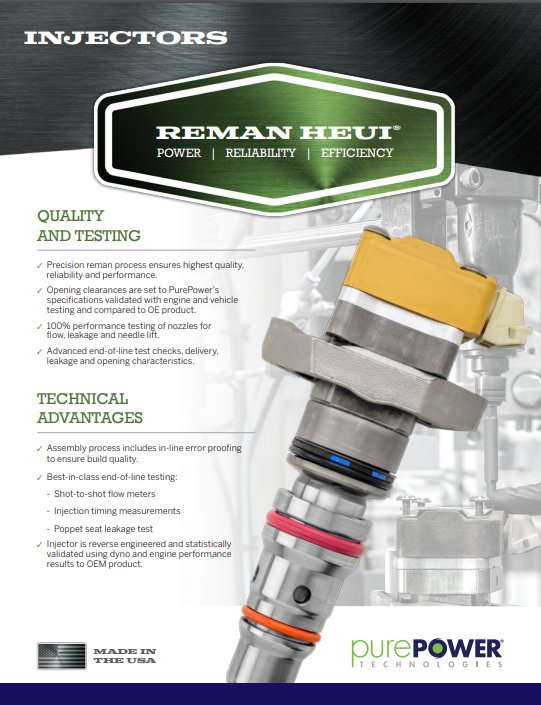 Pure Power Technologies 7.3L / T444E / DT466E / I530E Injector Buy 7 Get 1 Free!