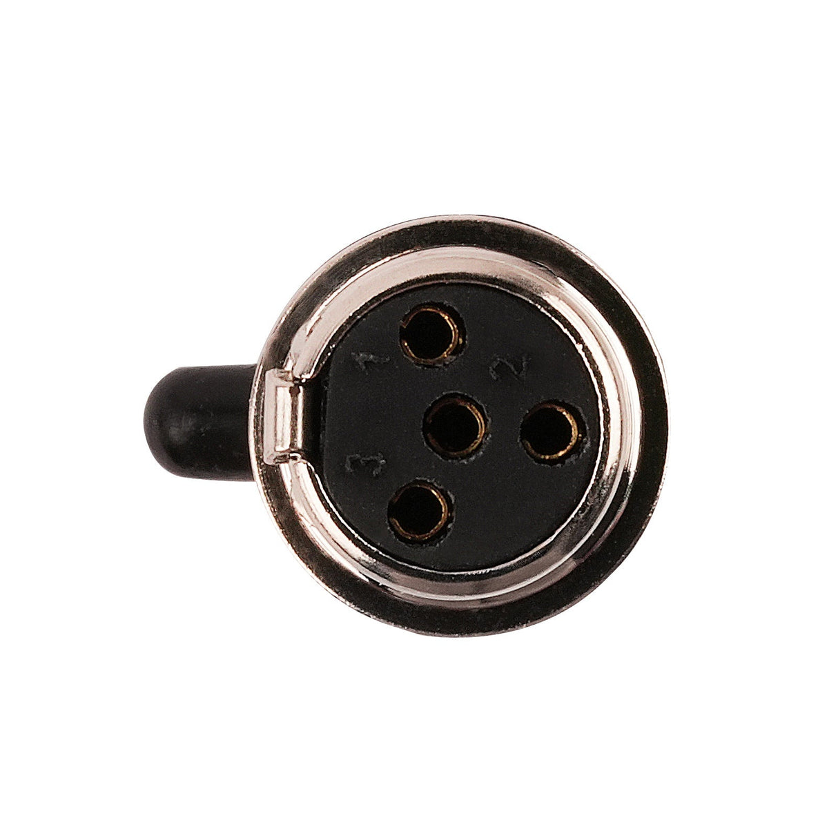 4 Pin Mini XLR Female Connector (PRA-4MINI-XLR) Audiopipe