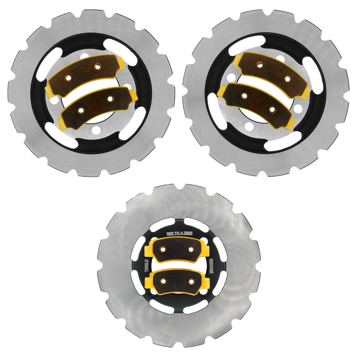 CFMoto CForce 400/500 2023-2026 Ridge Rider Rotor and Brake Pad Kit Traild