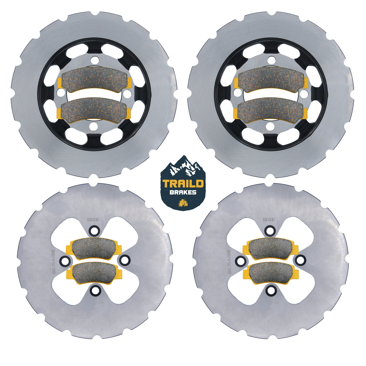 CFMoto CFORCE 800/1000 2024-2026 Ridge Rider Rotor and Pad Kit Traild