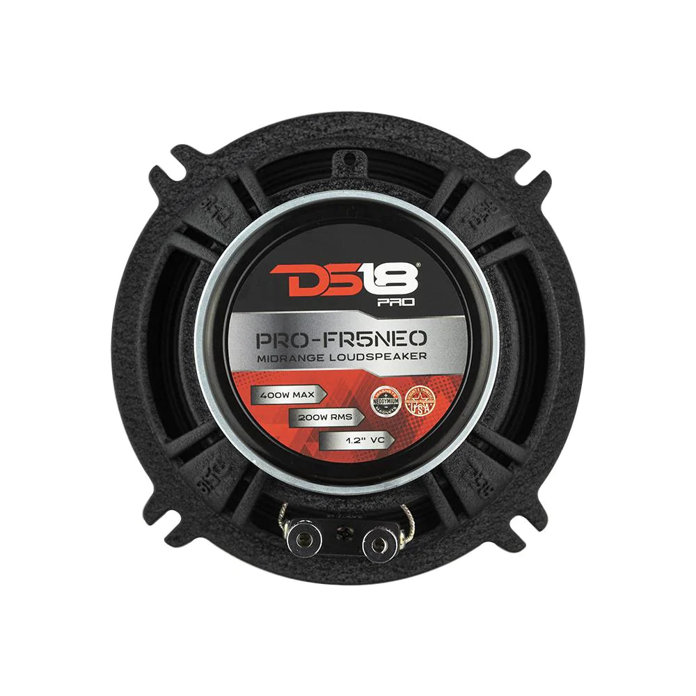 DS18 PRO-FR5NEO 5.25" 200W RMS Midrange Speaker (Single) DS18
