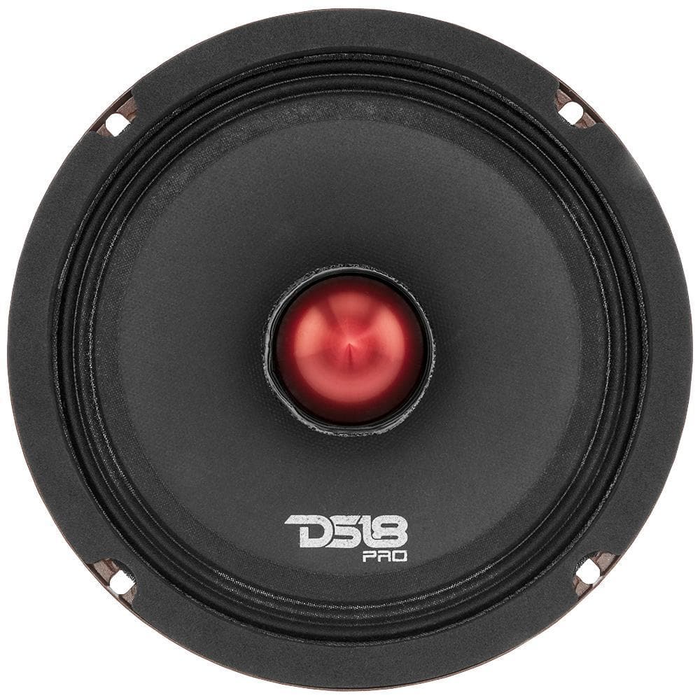 DS18 PRO-X6.4BMSL 6.5" 250W RMS Shallow Midrange Speaker (Single) DS18