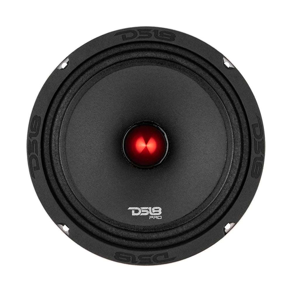 DS18 PRO-X8.4BM 8" 275W RMS Midrange Speaker 4-Ohm (Single) DS18