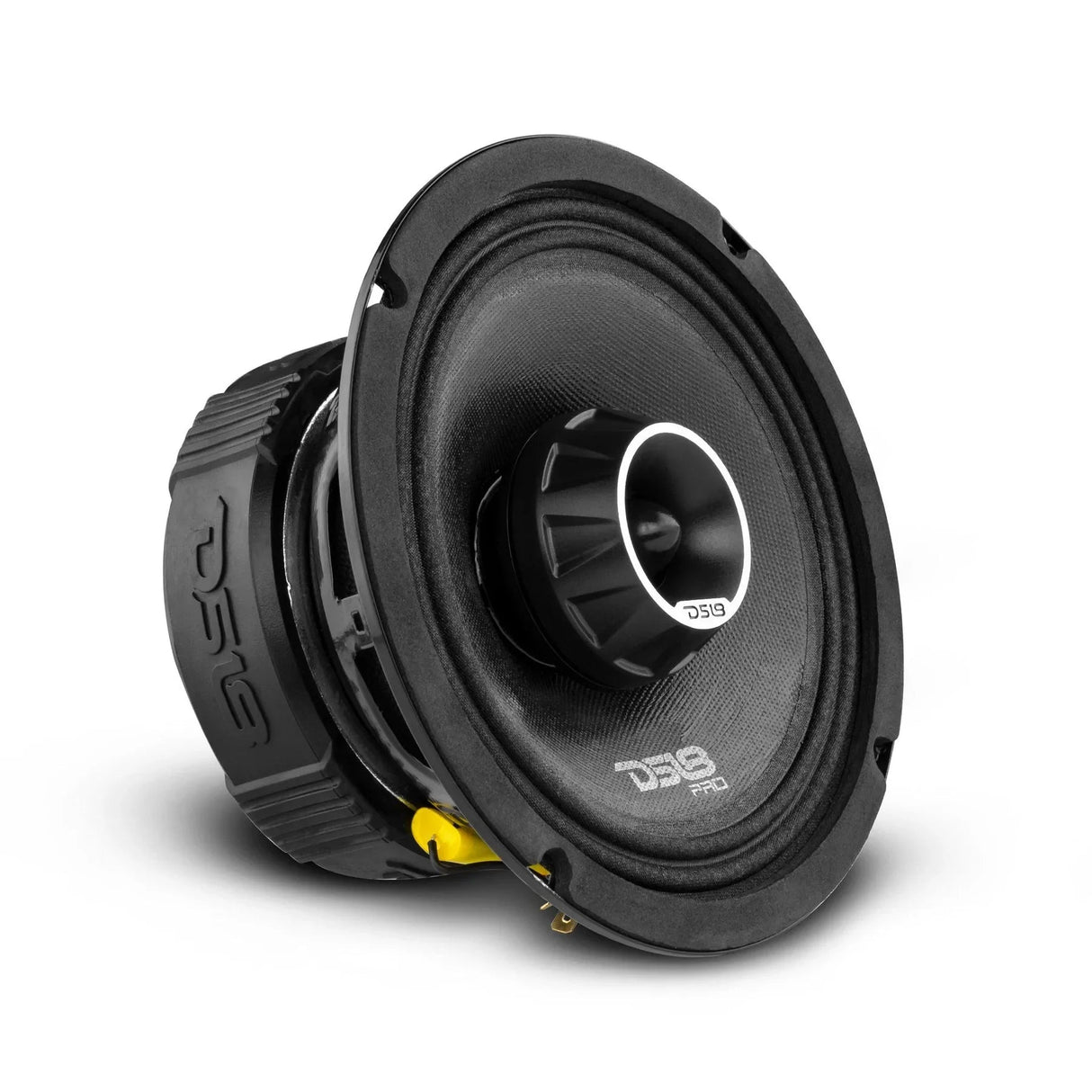 DS18 PRO-ZT6 6.5" 225W RMS Midrange Speaker w/ Built-in Bullet Tweeter 4-Ohm (Single) DS18