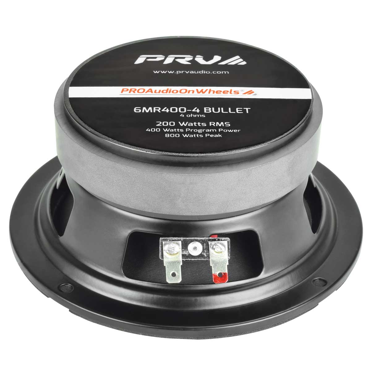 6MR400-4 BULLET PRV 6.5" MIDRANGE BULLET LOUDSPEAKER PRV