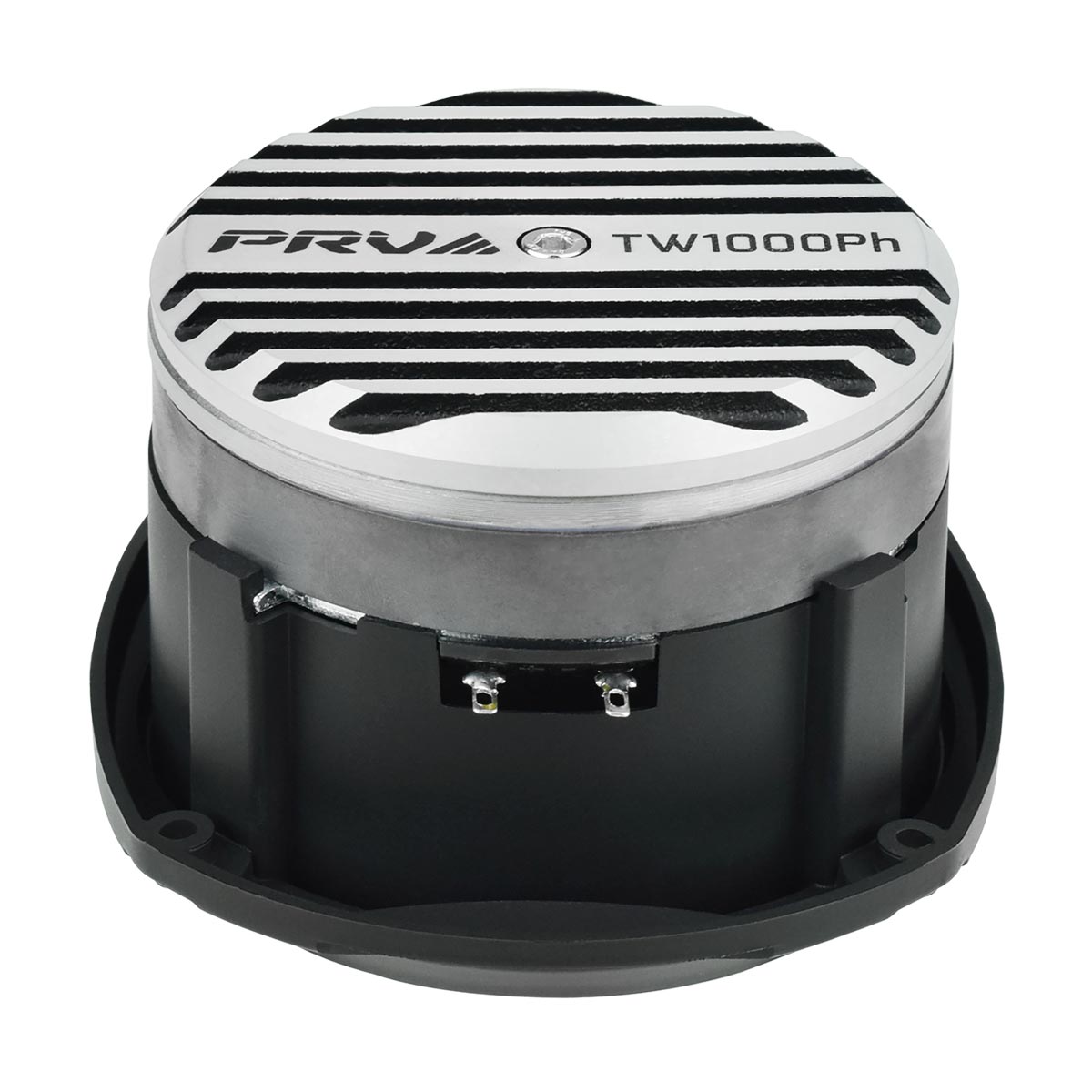 PRV AUDIO Bullet Tweeter TW1000Ph 200 Watts Program Power, Phenolic Diaphragm, 8 Ohm Super Tweeter, 100 Watts RMS PRV