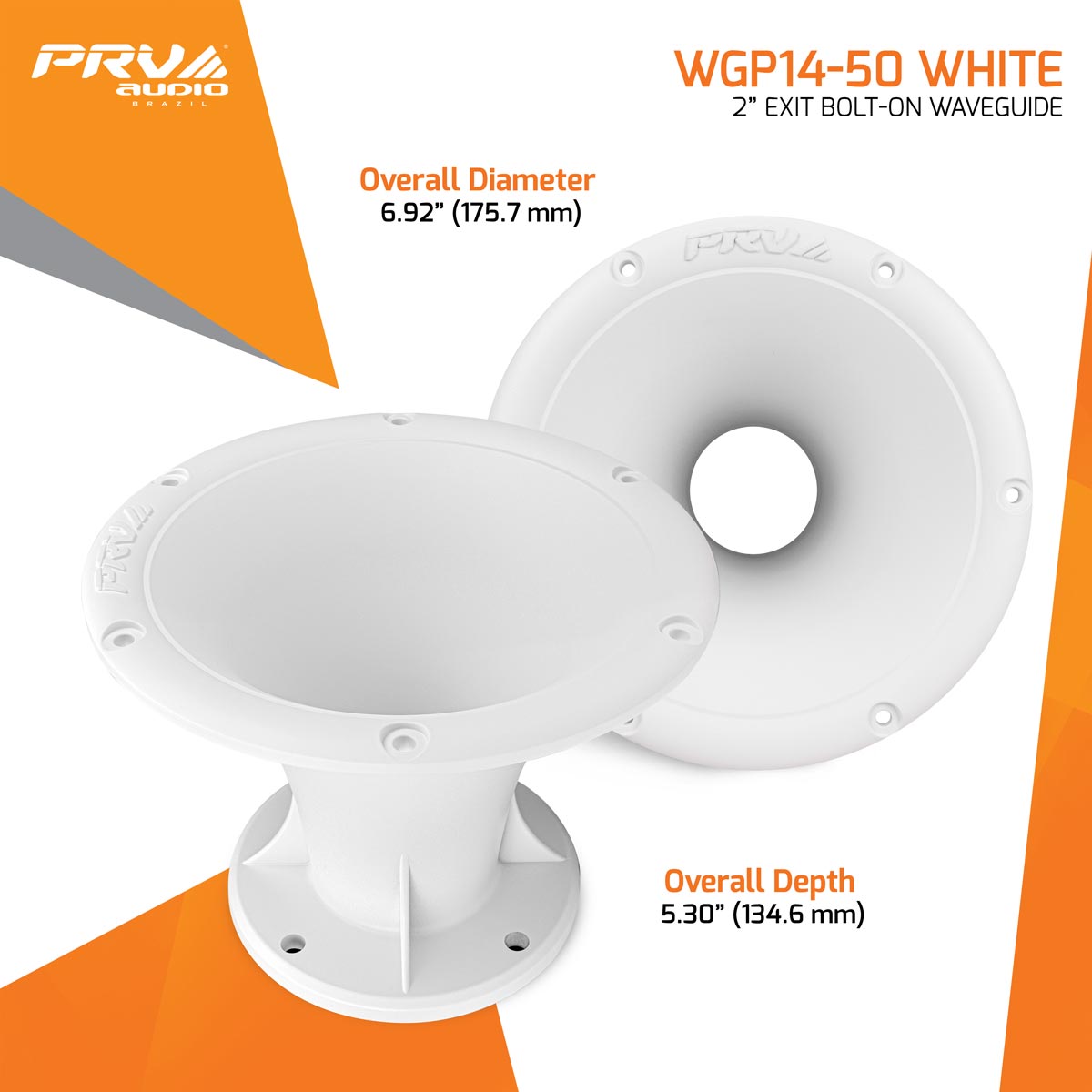 PRV WGP14-50 WHITE Waveguide PRV