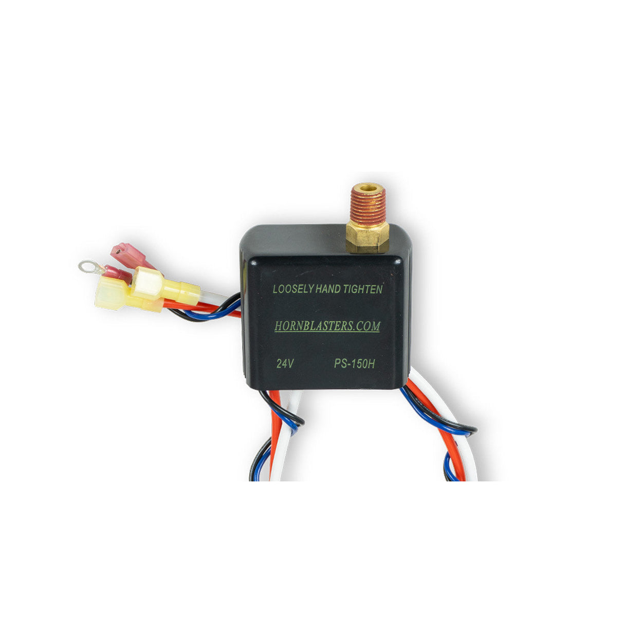 24-Volt Weatherproof Pressure Switch with 40A Relay HornBlasters