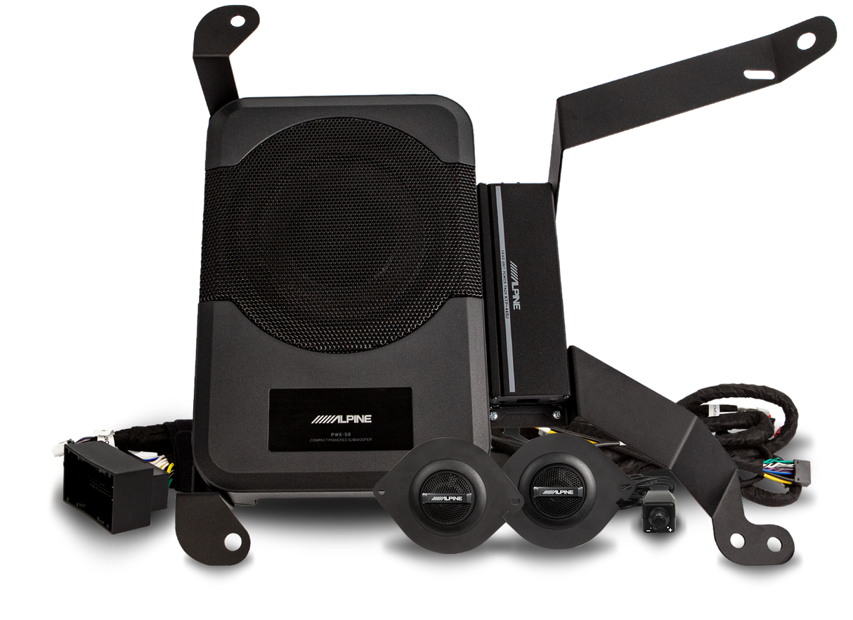 Alpine PSS-23WRA2 Complete Sound System Upgrade | '18-'23 JL Wrangler/ '20-'23 JT Gladiator