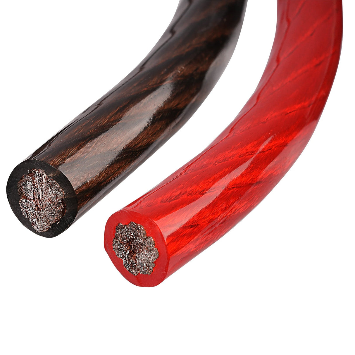 25Ft 0 Gauge Black and 25Ft 0 Gauge Red Primary Wire (PWK-0-25RB) Audiopipe