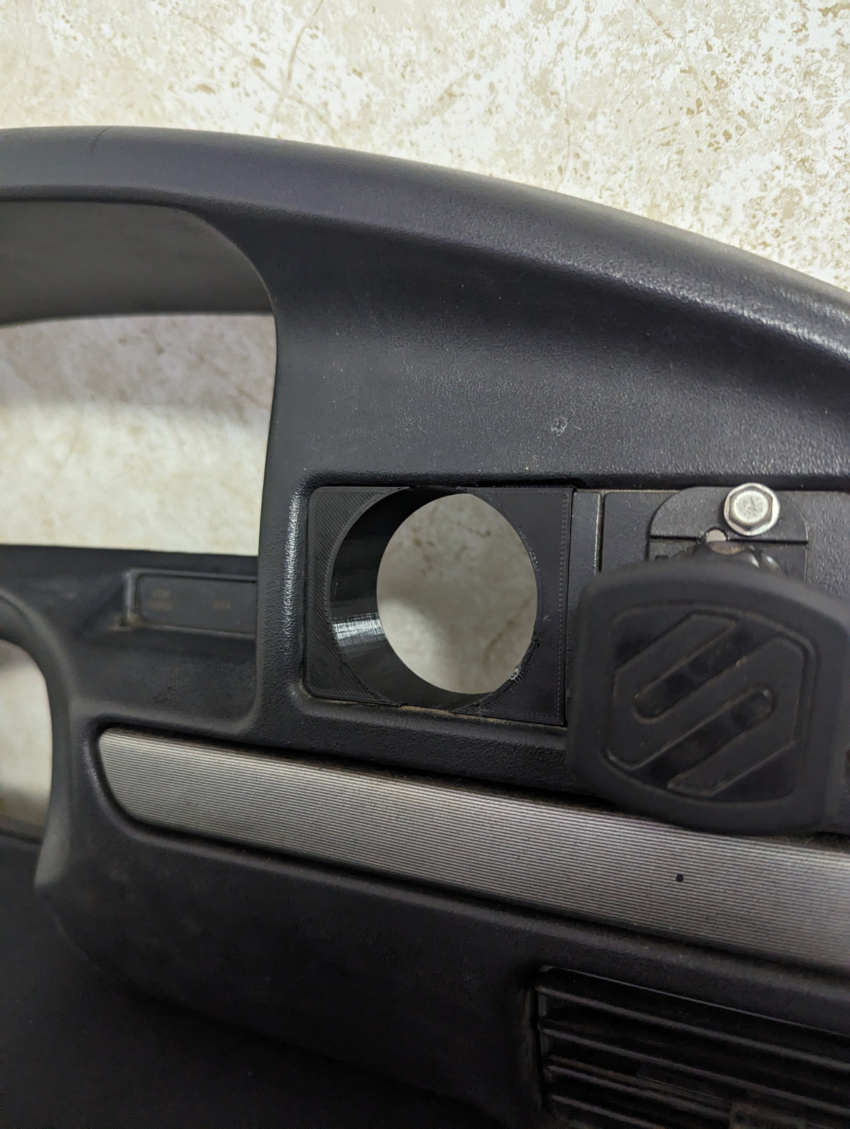 Diesels & Dirtbags OBS Ford Dash 52mm Gauge Bezel - 1992-1997 Ford F-Series Diesels and Dirtbags
