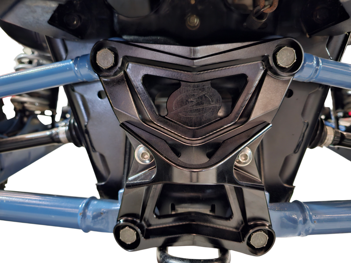2020-2024 Polaris RZR Pro XP Radius Rod Plate with Tow Hook Black www.elektricoffroad.com