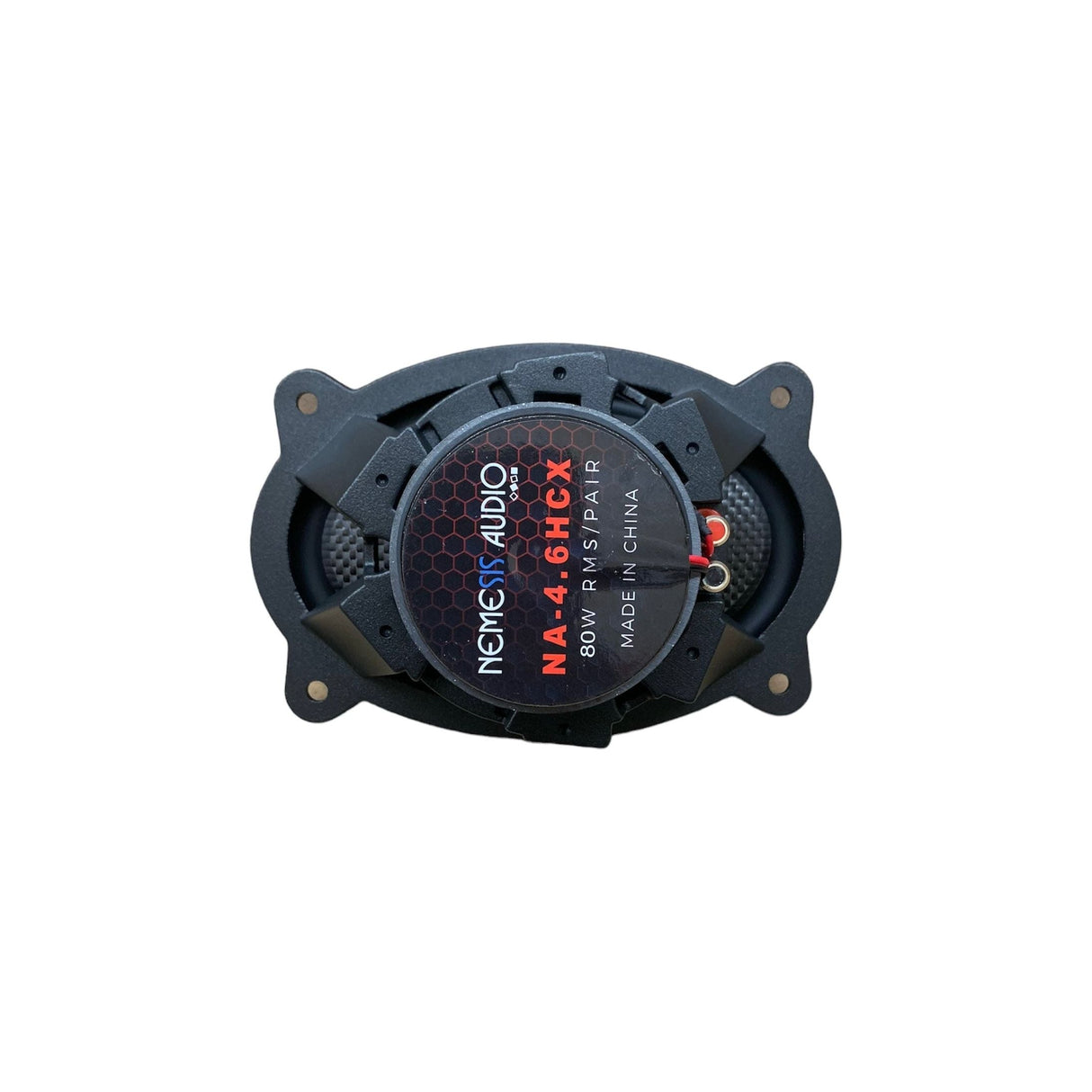 Nemesis Audio NA-4.6HCX 4X6" 80W 2-Way Coaxial Speakers 4-Ohm (Pair) Nemesis Audio