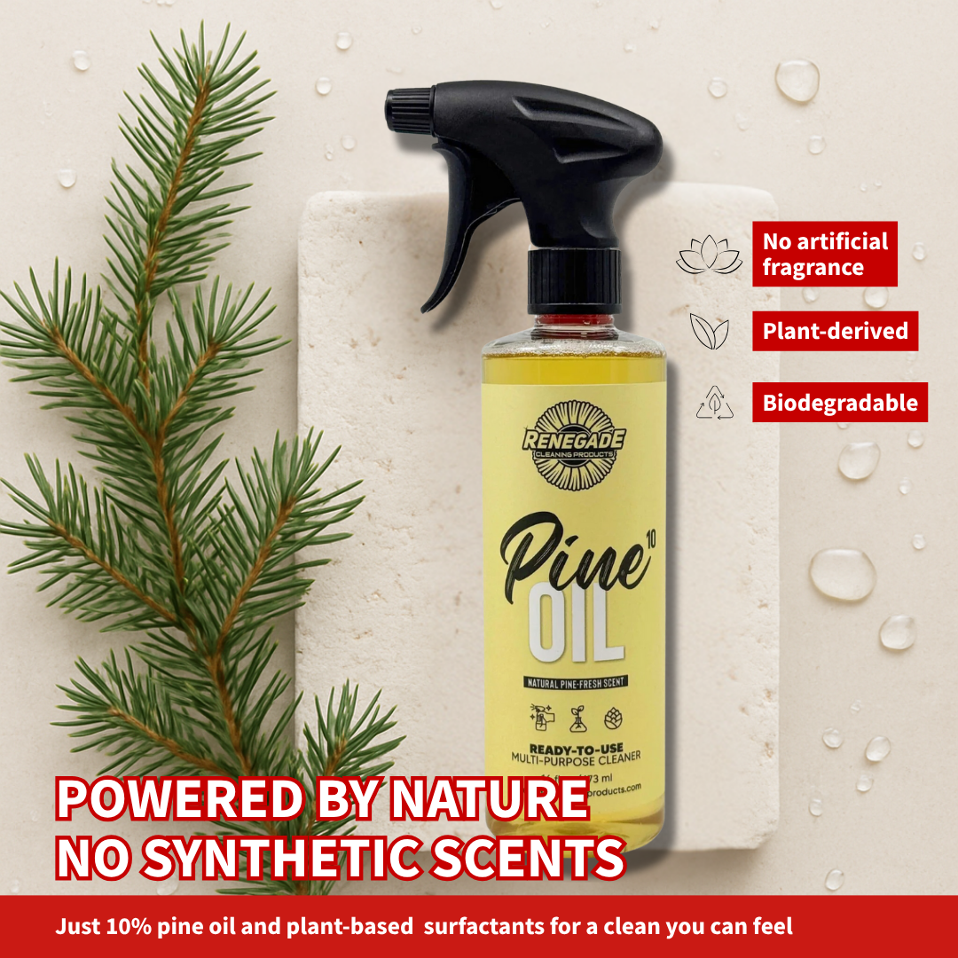 Pine Oil 10 Cleaner: 10% Pure Pine Oil - Ready To Use, Plant‑Powered Disinfectant