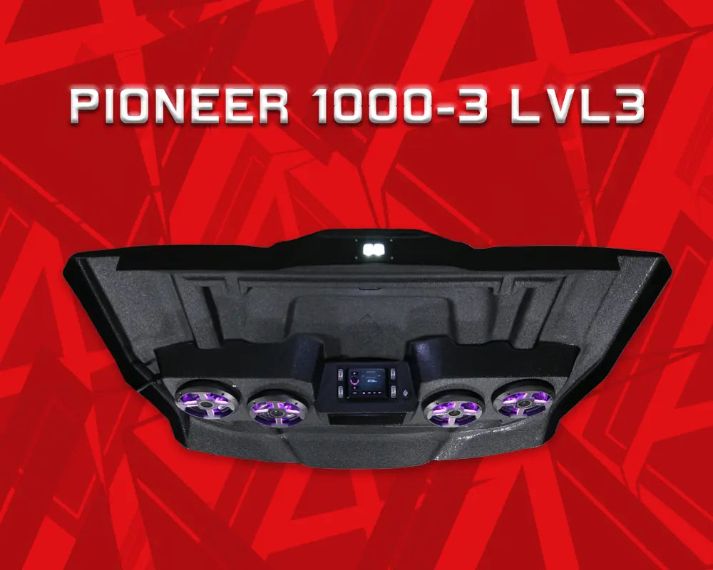 2016+ Honda Pioneer 1000 Stereo Tops (2-Door) Honda
