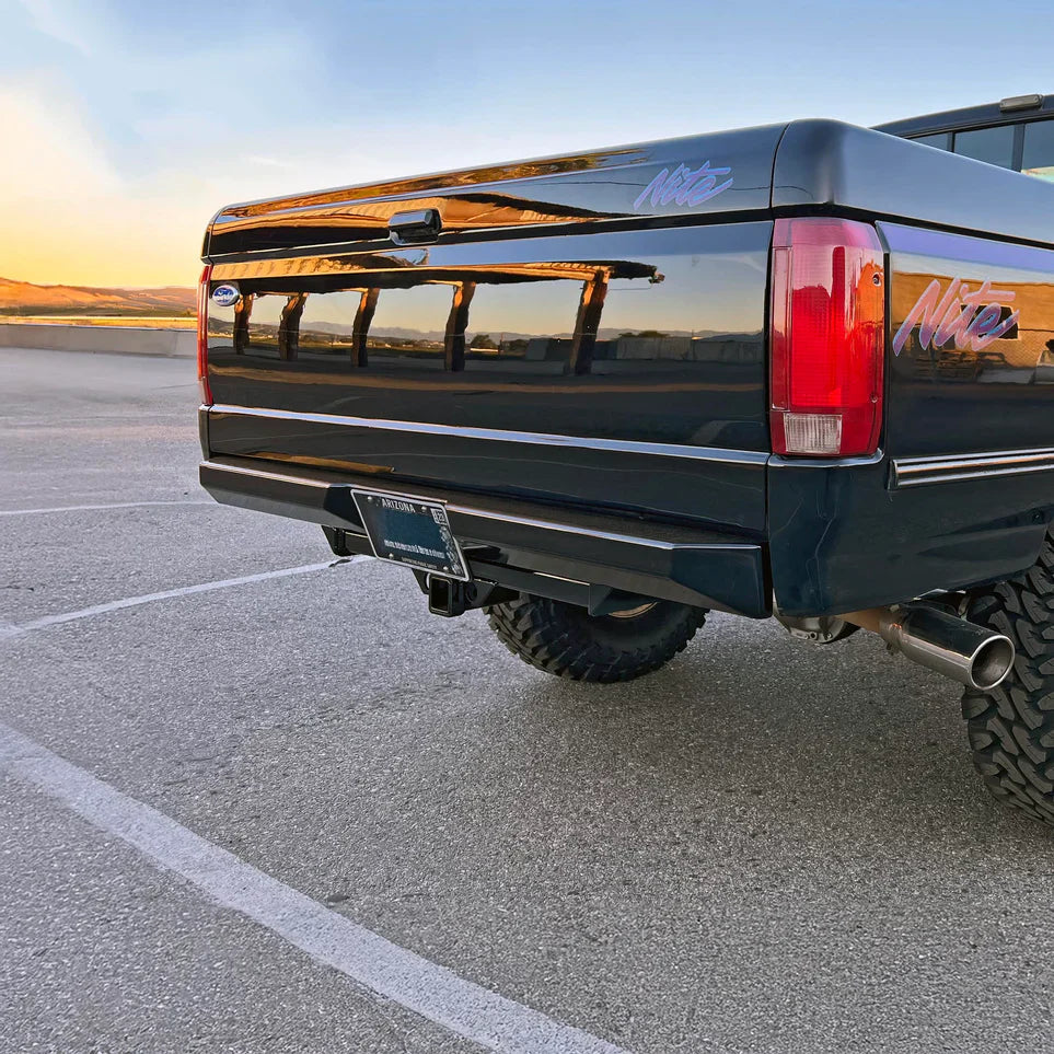 1980-1996 F-Series and Bronco Desolate Motorsports Plate Rear Bumper Desolate Motorsports
