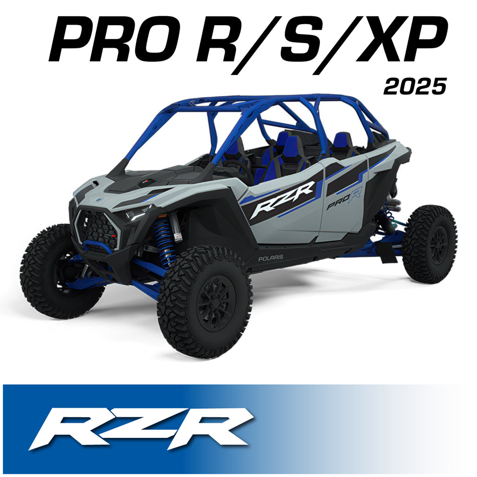 Rugged Radios '25+ RZR Pro XP/Pro R/Pro S - Communication Kit with Bluetooth and Radio