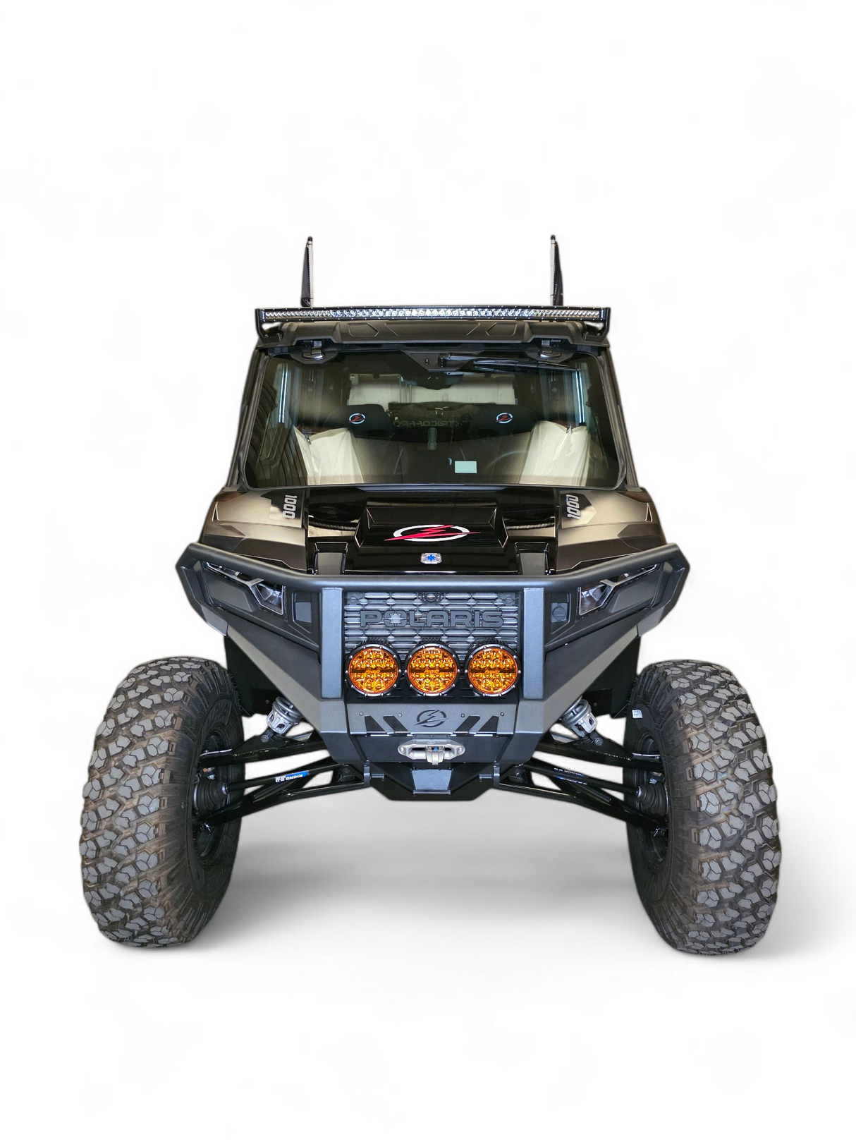 2024+ Polaris Xpedition HDX Front Winch Bumper with Brush Guard www.elektricoffroad.com