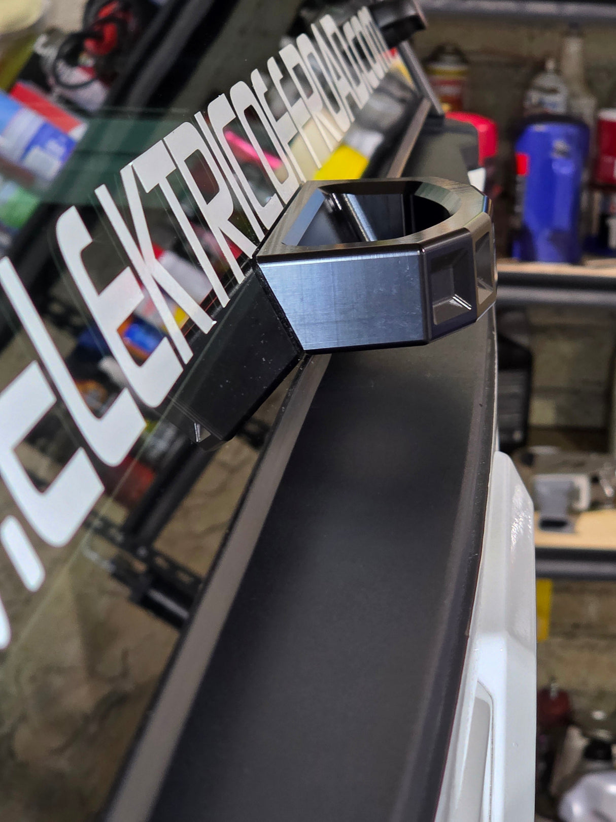 2024+ Polaris Xpedition Rear Glass Handle (Anodized Black) www.elektricoffroad.com