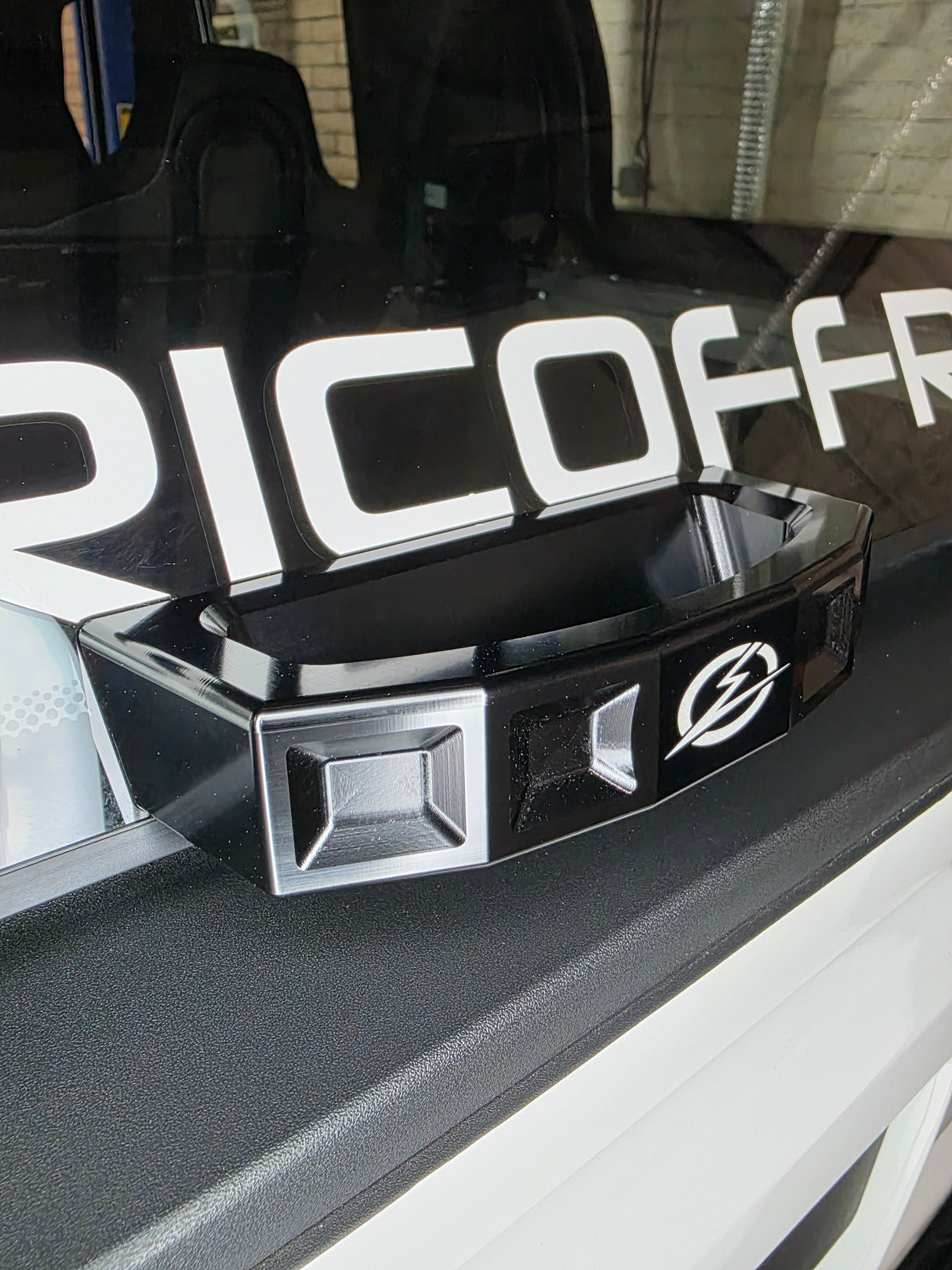 2024+ Polaris Xpedition Rear Glass Handle (Anodized Black) www.elektricoffroad.com