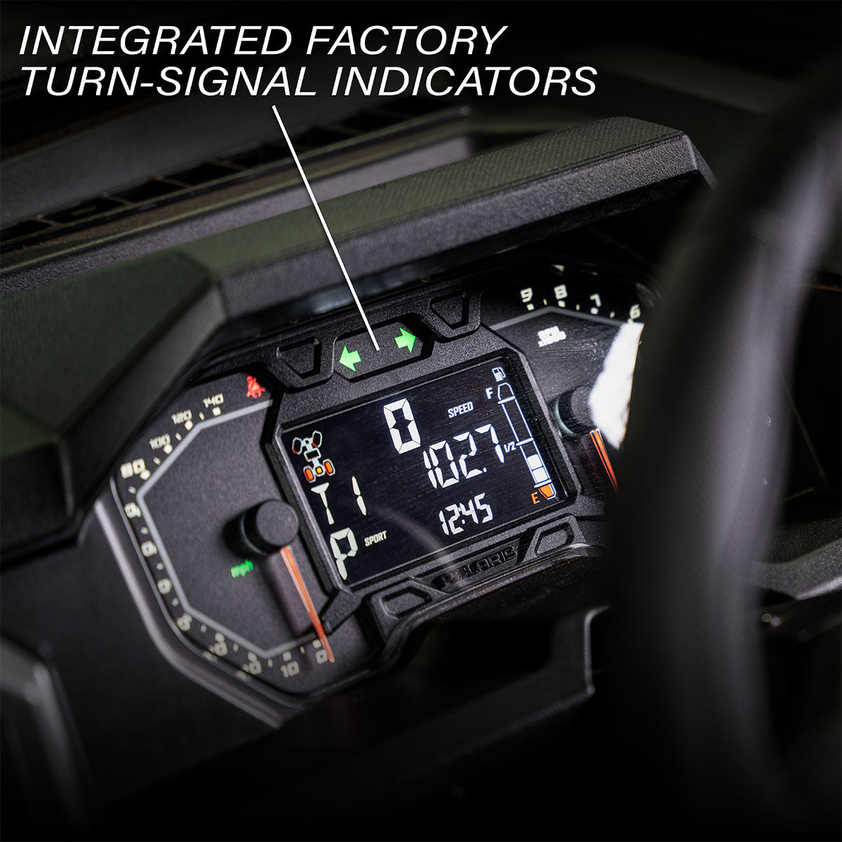 Turn-Signal Plug-&-Play Kit | 2024-2026 Polaris Ranger 1500 | Sequential Front LED Lights w/Taillight Integration