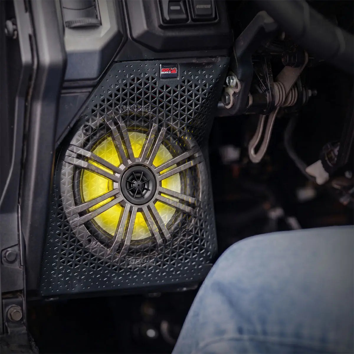 2024-2026 Polaris Xpedition ADV 5 & XP 5, 1800w 8-Speaker Phase-7 K-Spec Plug-&-Play Audio Kit For Ride Command SSV Works