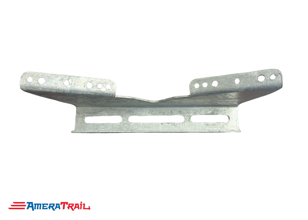 V Shaped Bunk Board Support / Winged Pontoon Bracket - Galvanized Steel