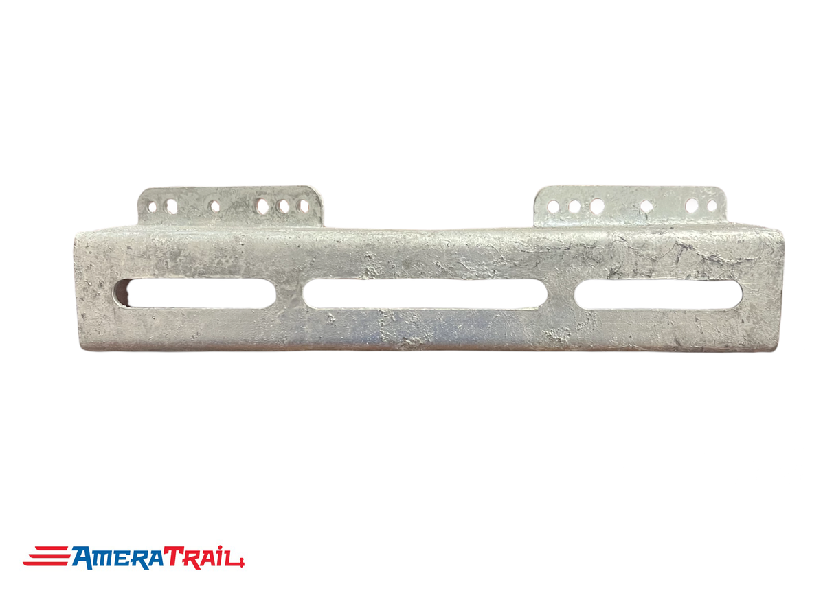 V Shaped Bunk Board Support / Winged Pontoon Bracket - Galvanized Steel
