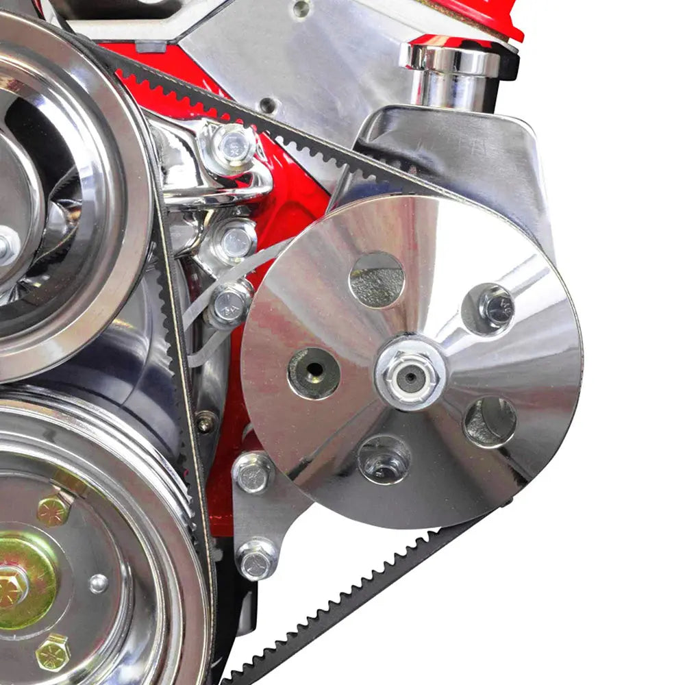 SBC Alternator/Power Steering Pump Accessory Drive Bracket Kit for Double Hump Heads 305 327 350 383 5.0L 5.7L V8