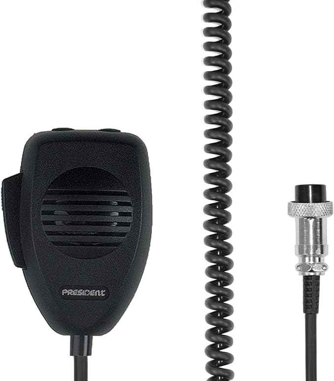 President DNC-520 Compact Microphone - 6-Pin Up/Down President