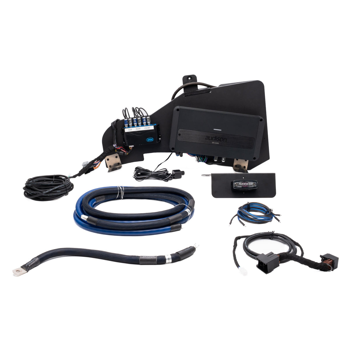 Audison Plug & Play (6-Ch/ Mono) Amp Kit Bundle Upgrade (B&O System) | '21- Current Ford Bronco