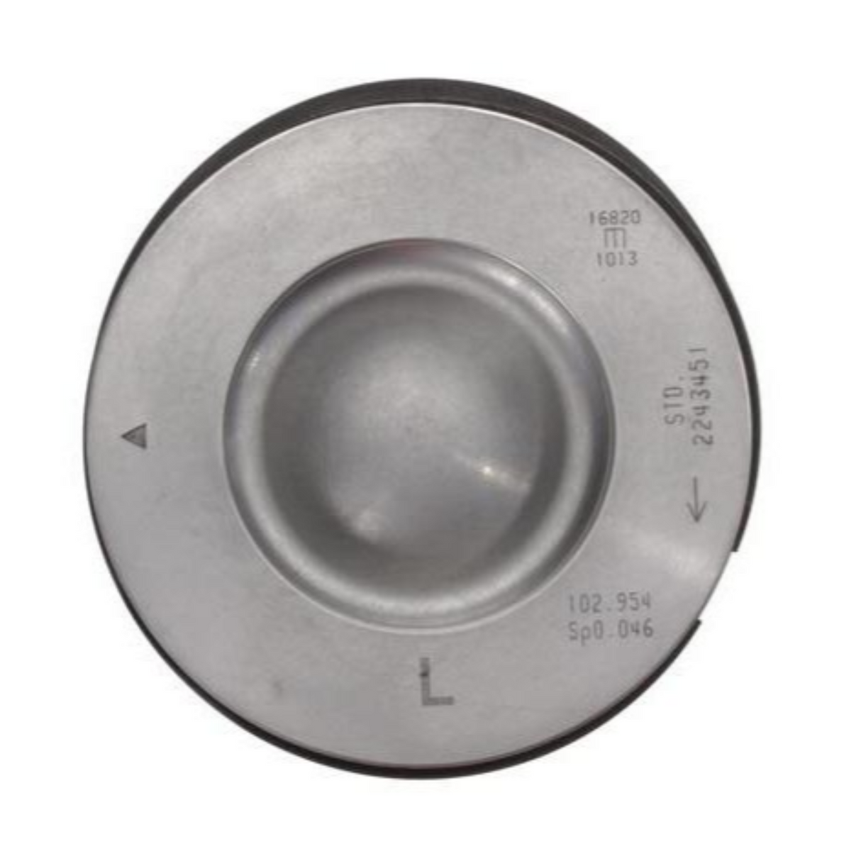 2001-2005 Duramax LB7/LLY Mahle Set of 4 Pistons w/ Rings Left Bank - .040 (224-3451WR.040)
