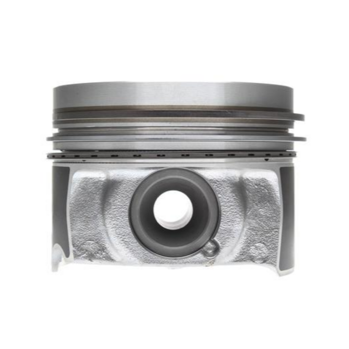 2011-2016 Duramax LML Mahle Set of 8 Pistons w/ Rings - .50MM - Reduced Compression (224-3985WR-0.50MM)