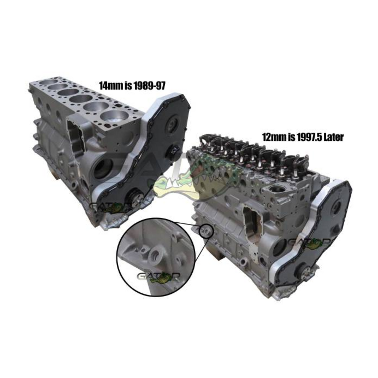1998.5-2007 Cummins 5.9L Gator Fasteners 5.9L Heavy Duty Main Stud Kit (MSK5924)
