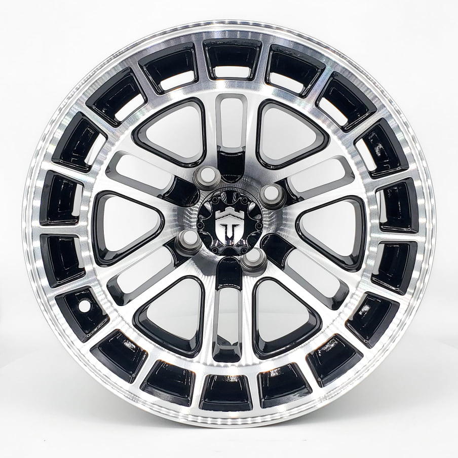 Empire Quest 14x7 | -25 Offset Gloss Black w/ Machined Face