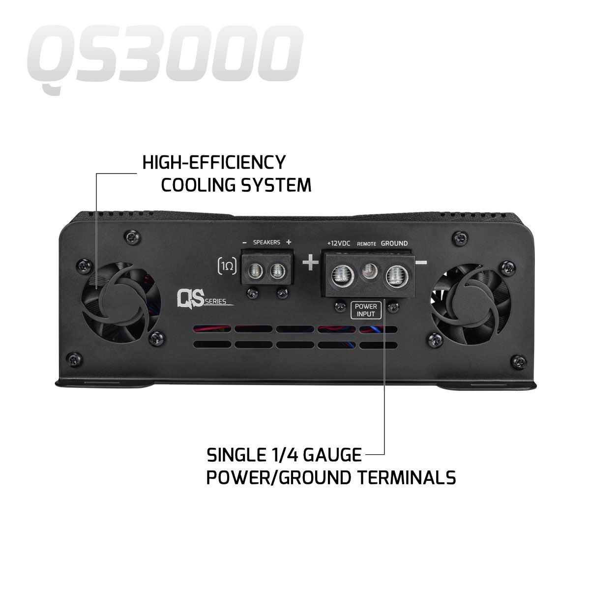 PRV QS3000 1 Ohm Amplifier PRV Audio