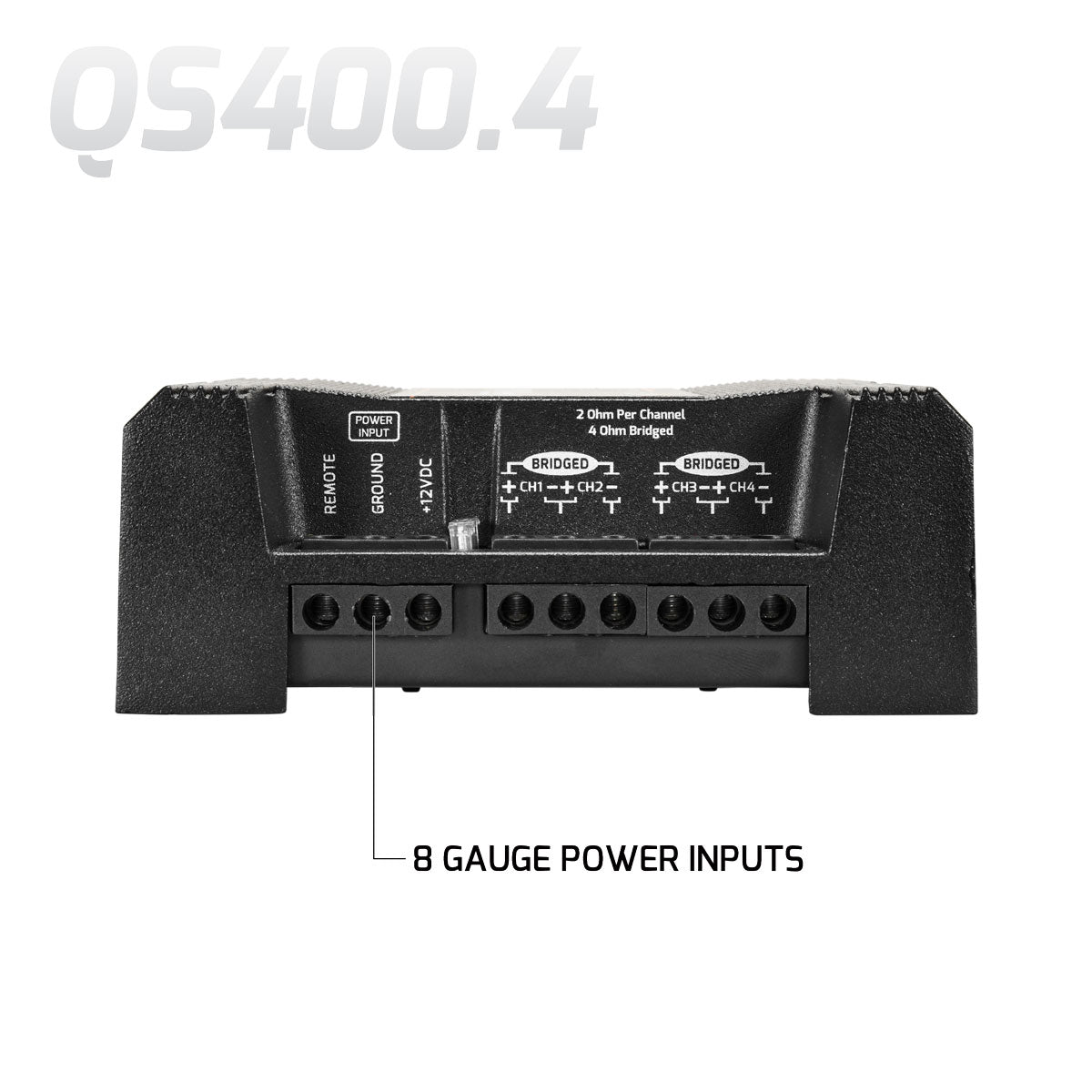 PRV Audio QS400.4 | 4-Channel Full Range Amplifier 2-Ohm PRV Audio