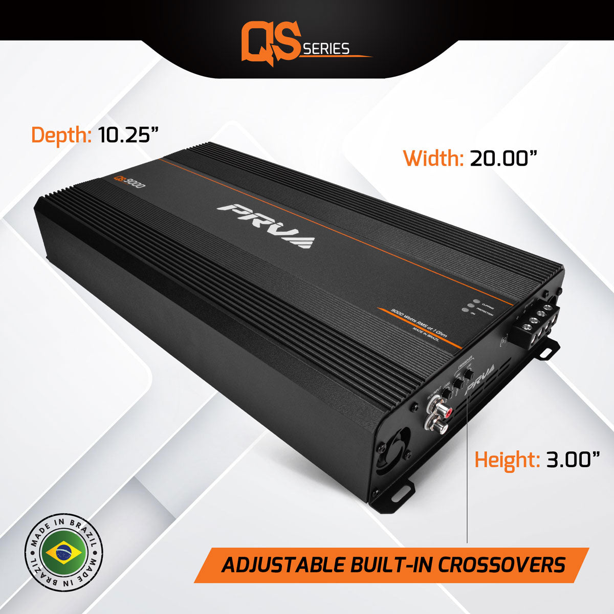 PRV QS9000 1 Ohm Amplifier PRV Audio