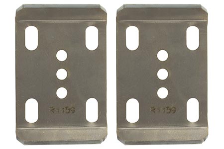 Jeep 2.5" Spring U Bolt Plates Far From Stock Ruffstuff