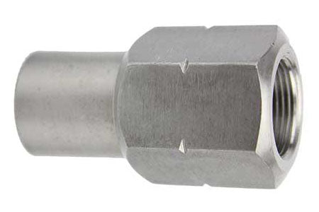 7/8" X 18TPI LH Tube Adapter 1" ID HEX Far From Stock Ruffstuff
