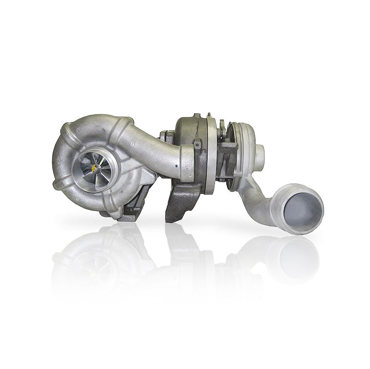 6.4L Ford Power Stroke 59mm Billet 11 Blade High Pressure Turbocharger & 72mm Billet 7 Blade Low Pressure Turbocharger