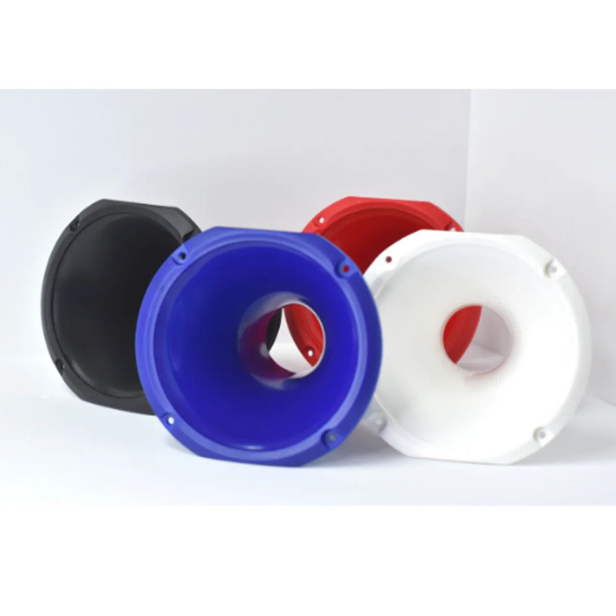 RAD Audio Pounder HL14-50L White 2" Bolt On Wave Guide Horn 45 x45 - 12.5 cm Long RAD