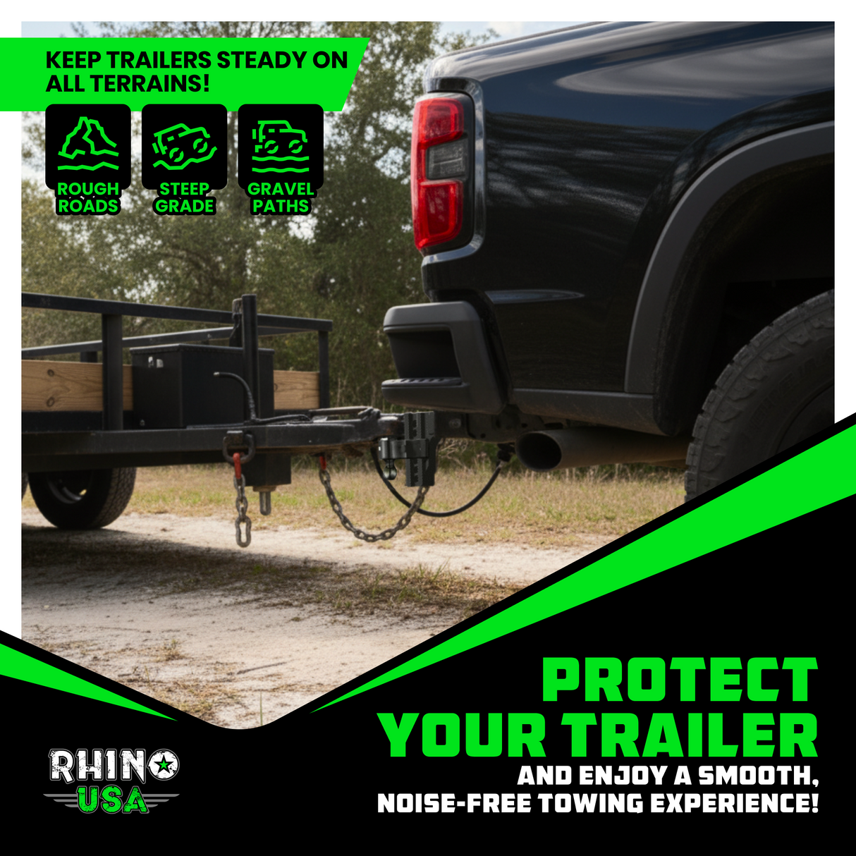 Adjustable Drop Hitch (2" Receivers)