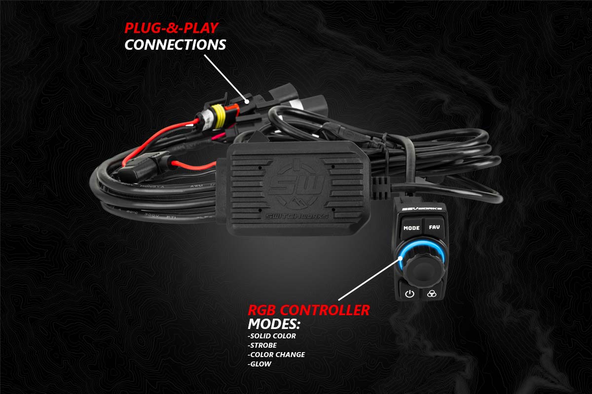 2014-2023 Polaris RZR V-Spec 5-Speaker Plug-&-Play Kit with JVC SSV Works