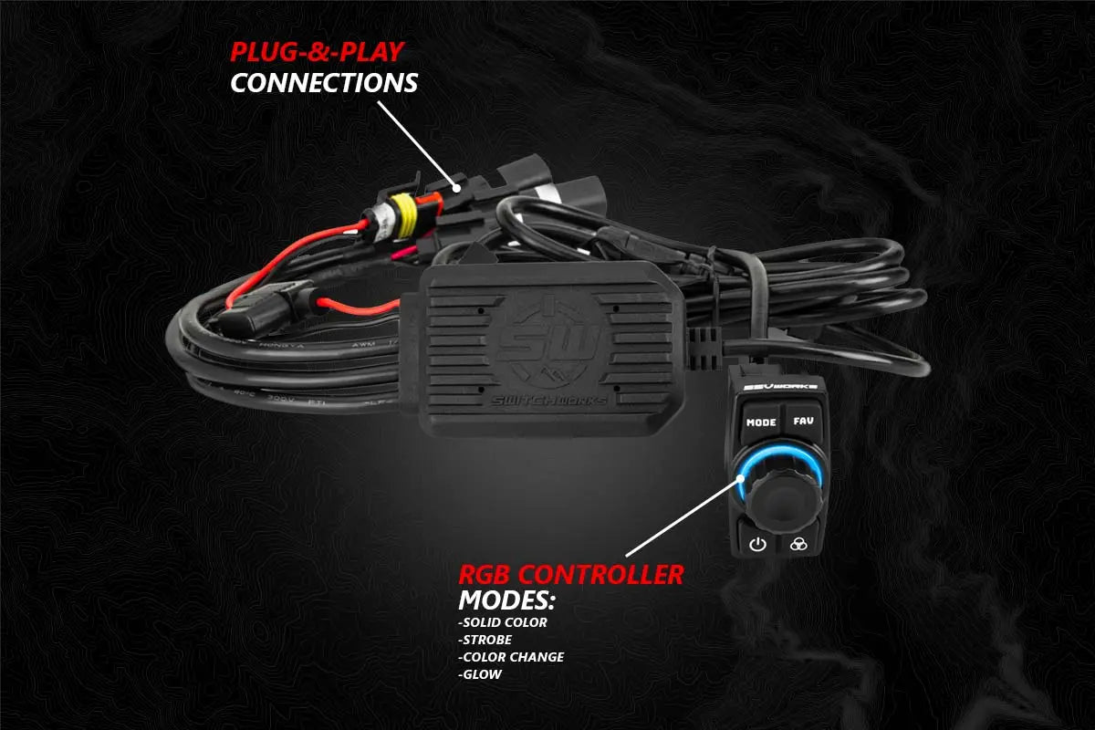 2018-2024 Polaris Ranger XP1000 V-Spec 5-Speaker Audio System for Ride Command SSV Works