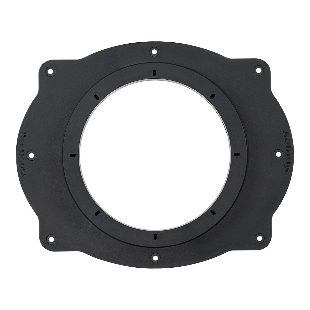 6" Toyota Multi Model Factory Opening to Aftermarket Speakers Adapter Kit (RING-PVC-A69-6), Sold in pairs Audiopipe