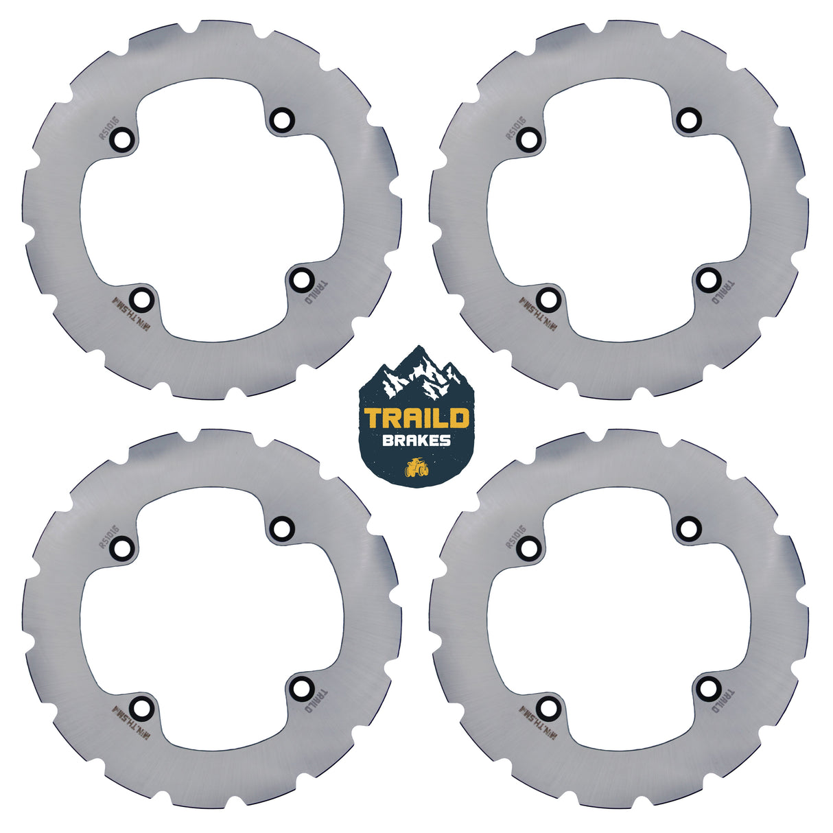Honda Talon 1000R/1000X/1000X-4 2019-2026 Ridge Rider Disc Brake Rotor Kit Traild