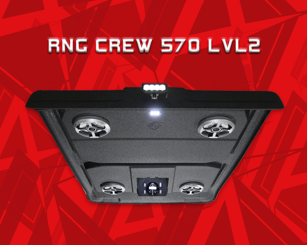 2016+ Polaris Ranger Crew 570 Midsize Stereo Tops (4-Seat) Polaris